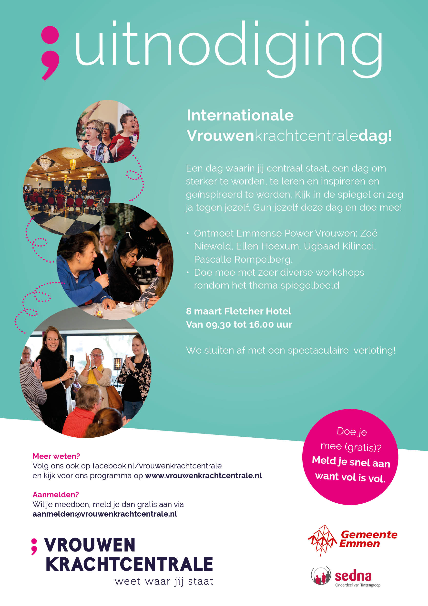 Viering Internationale Vrouwendag Weet waar je staat